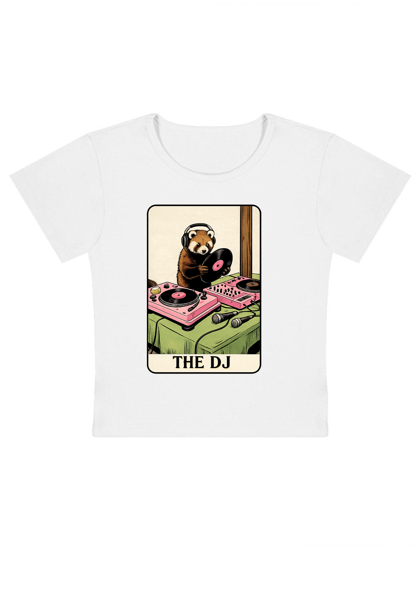 The DJ Ratz Y2k Baby Tee