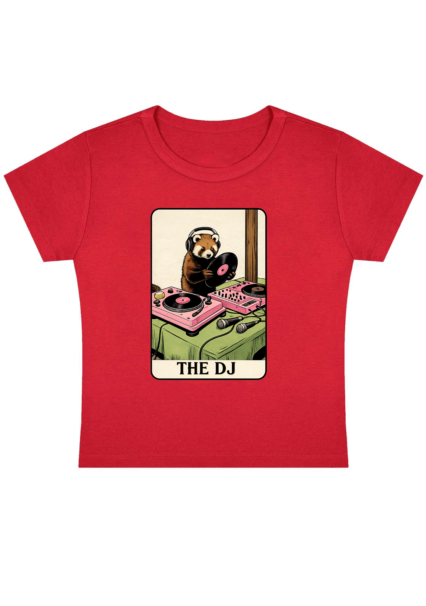 The DJ Ratz Y2k Baby Tee