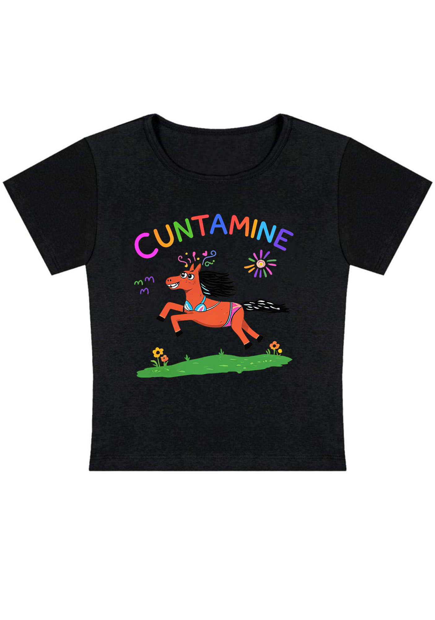 Cxxtamine Y2K Baby Tee