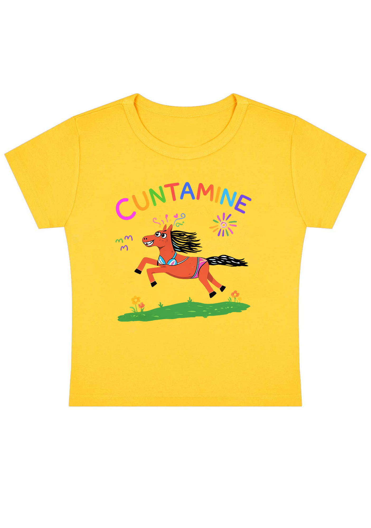Cxxtamine Y2K Baby Tee