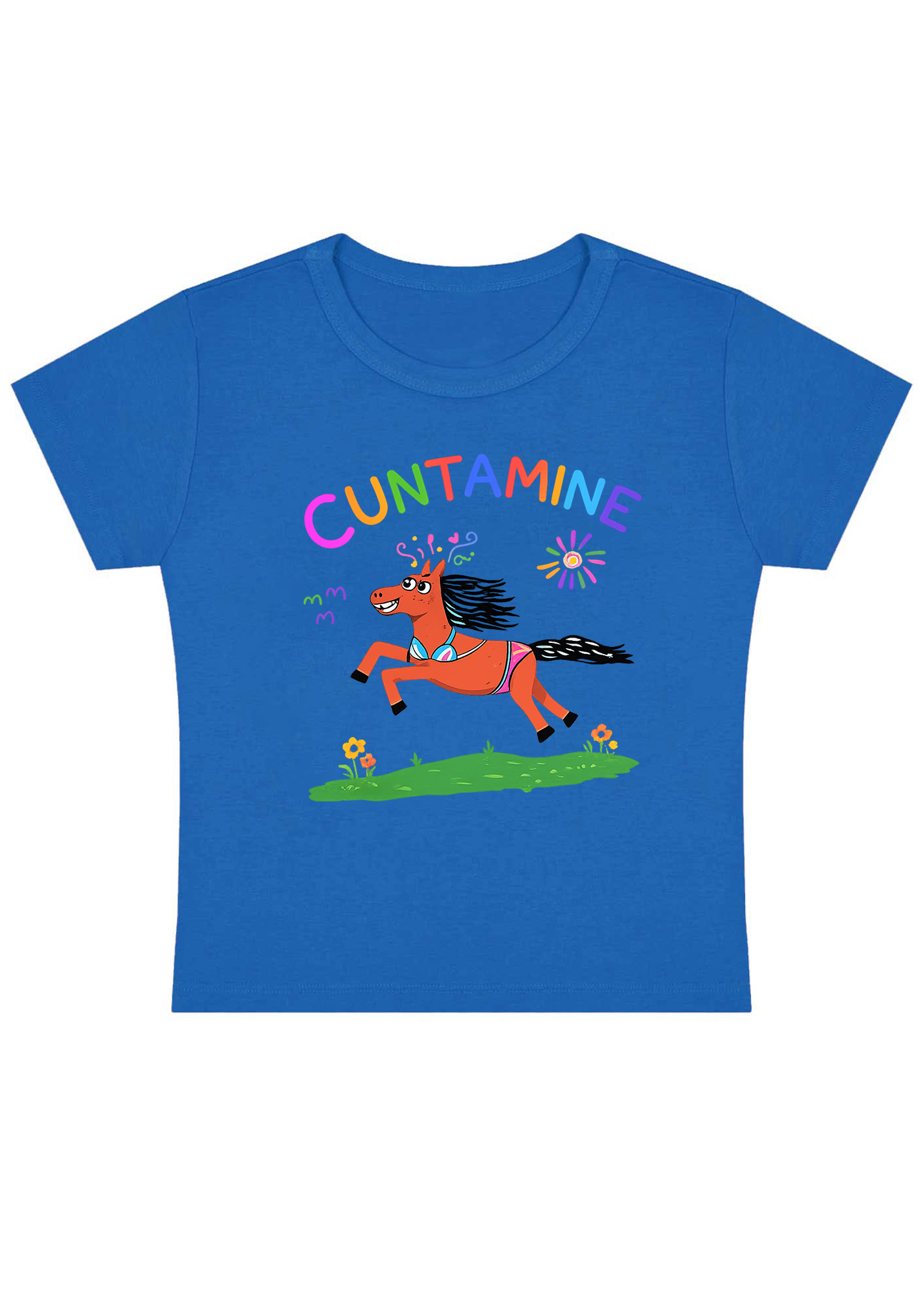 Cxxtamine Y2K Baby Tee
