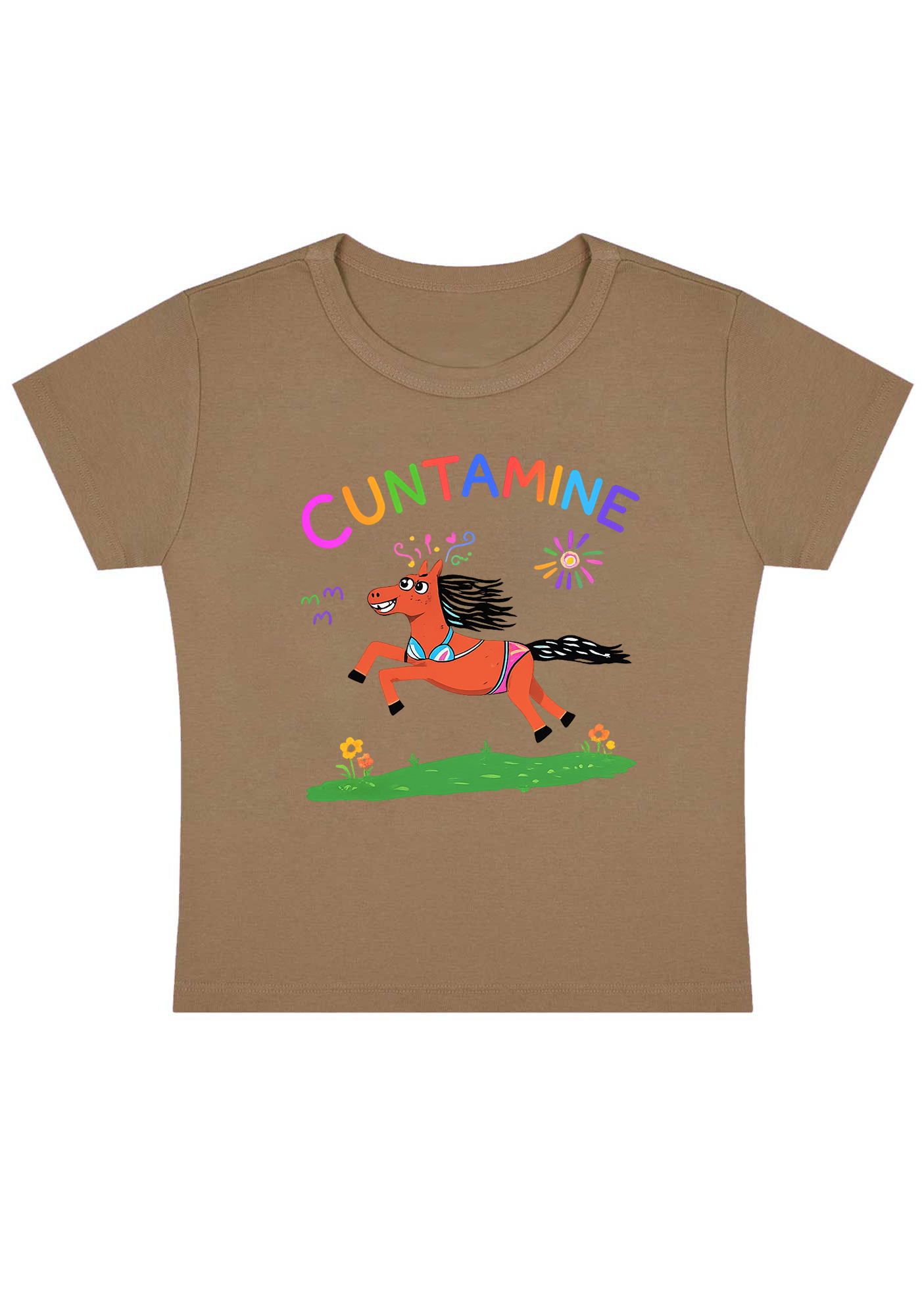 Cxxtamine Y2K Baby Tee