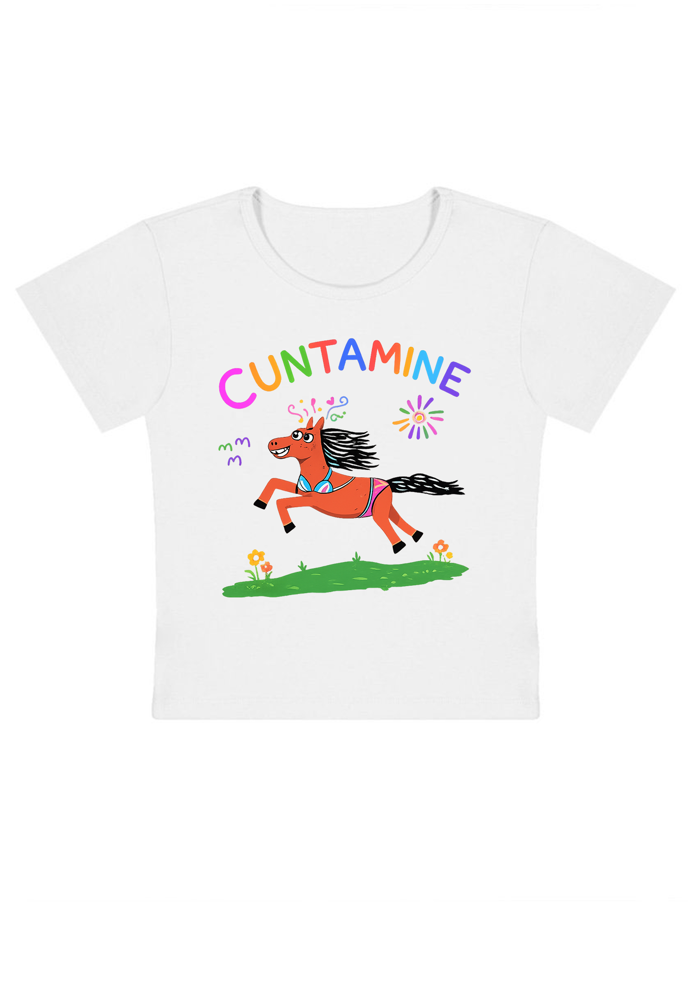 Cxxtamine Y2K Baby Tee