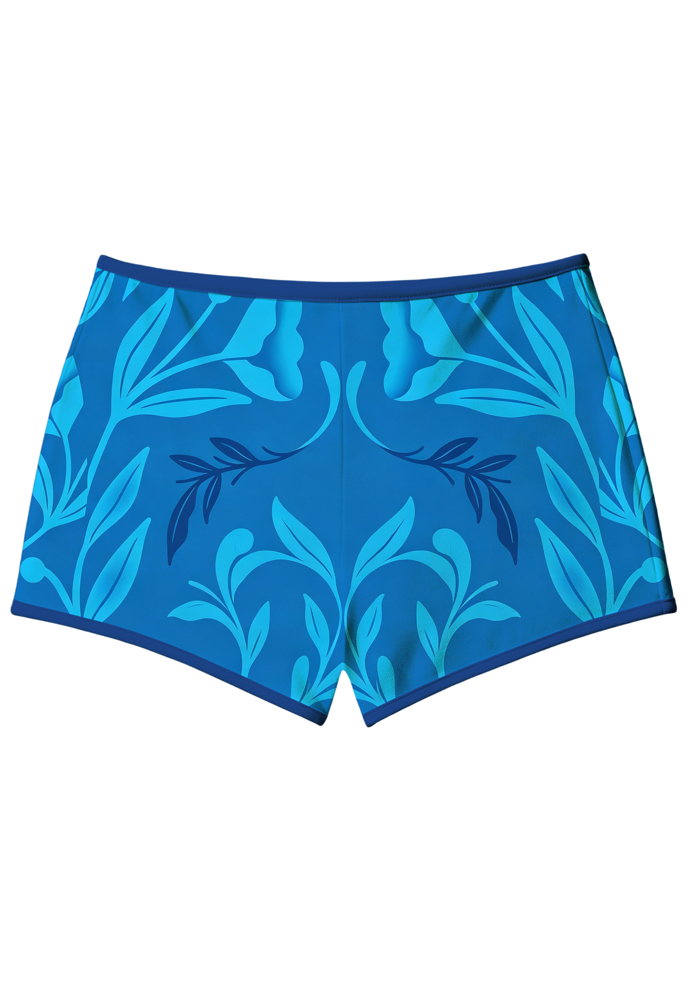 Argentina Coat of Arms Blue Botanical Booty Shorts