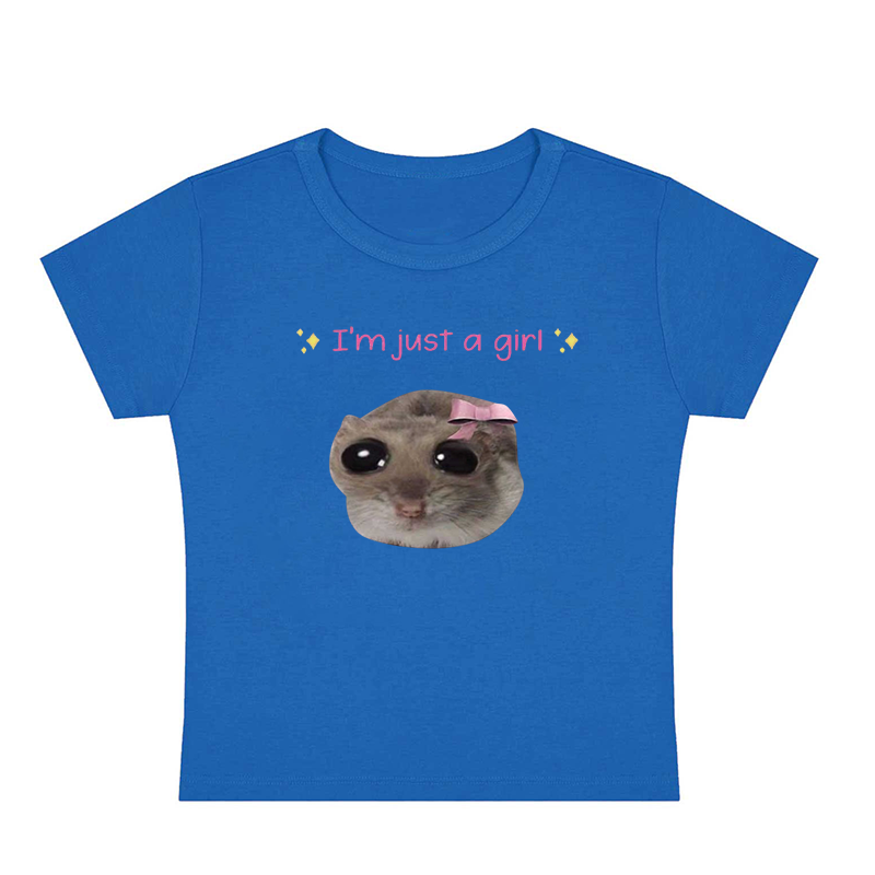 I‘m Just A Girl Y2K Baby Tee