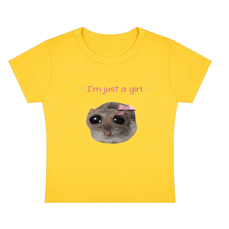 I‘m Just A Girl Y2K Baby Tee