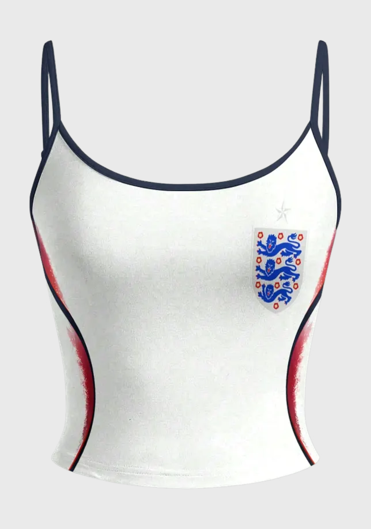 England Three Lions Crest Tops & Elasticated Trousers Two-Piece Set