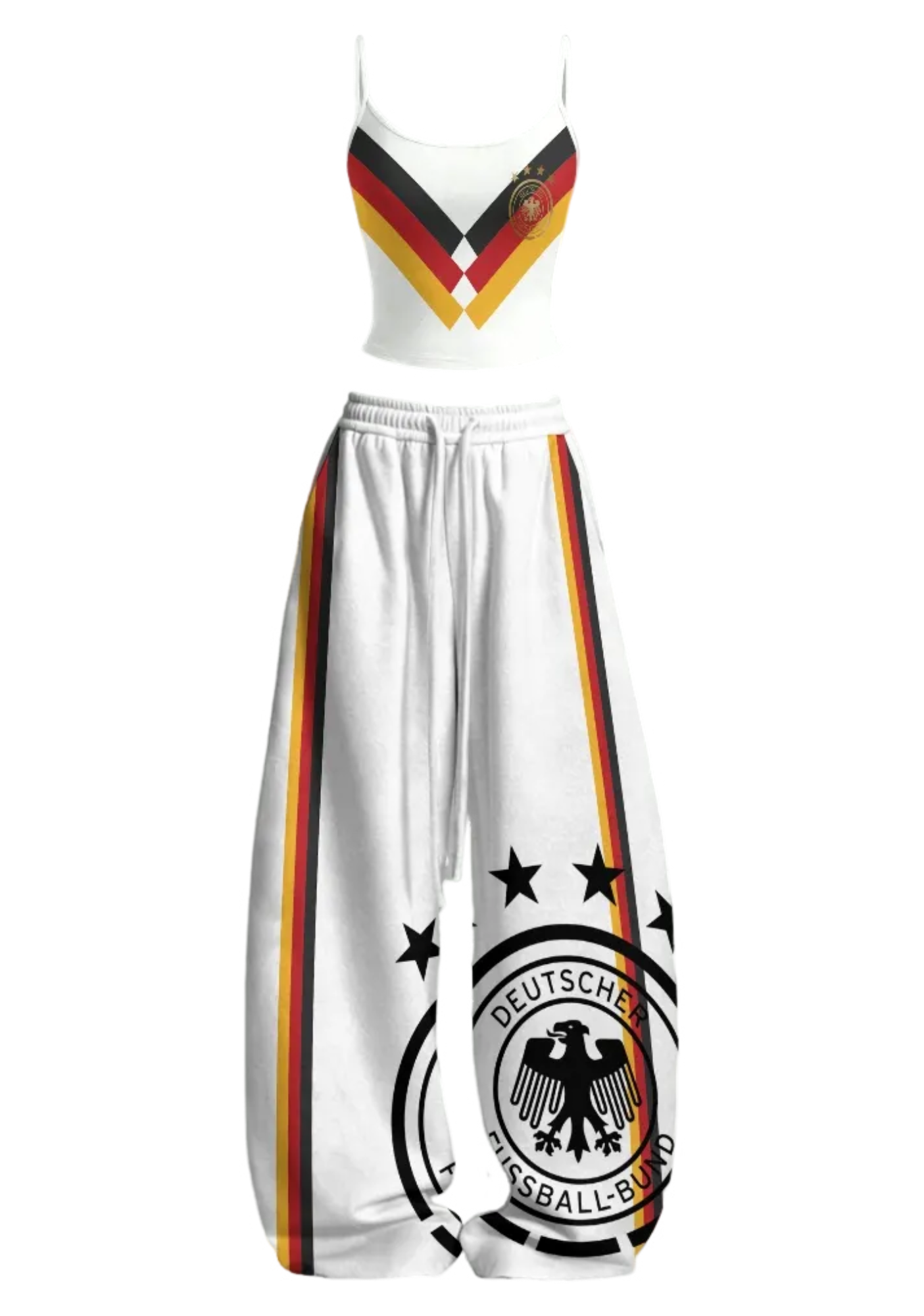 [Copy][Copy]Colombia Tight Casual Camisole Tops & Elasticated Trousers Two-Piece Set