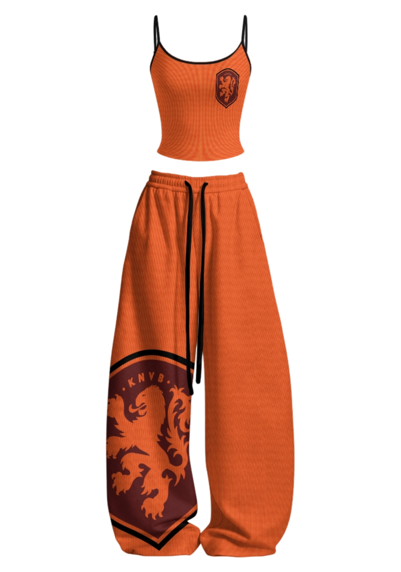 [Copy][Copy]Colombia Tight Casual Camisole Tops & Elasticated Trousers Two-Piece Set