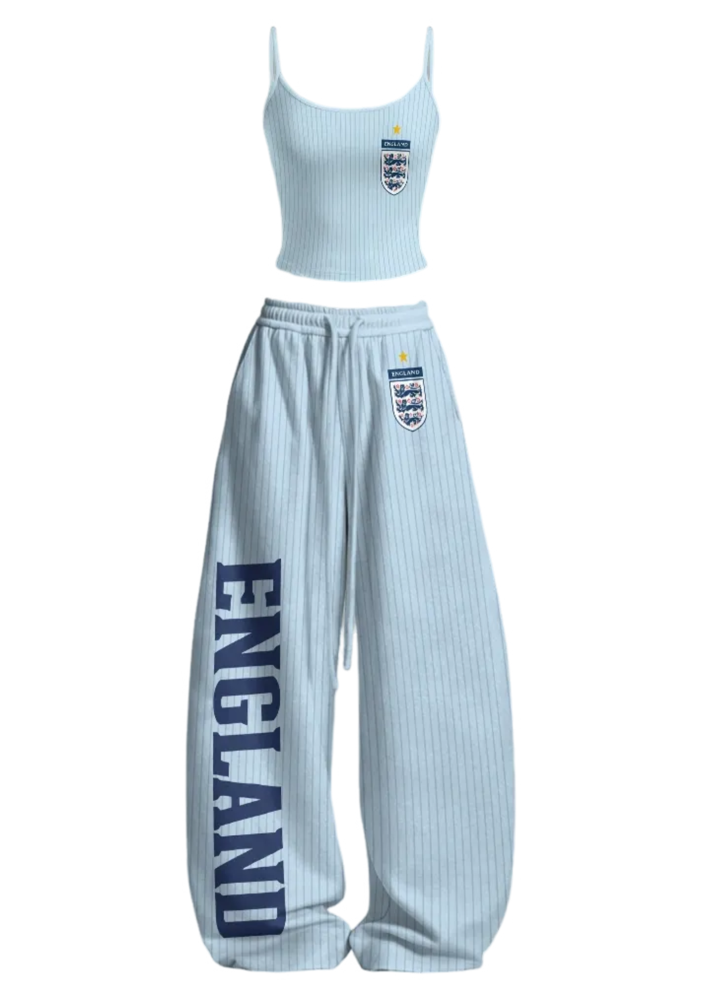 [Copy][Copy][Copy][Copy]Colombia Tight Casual Camisole Tops & Elasticated Trousers Two-Piece Set