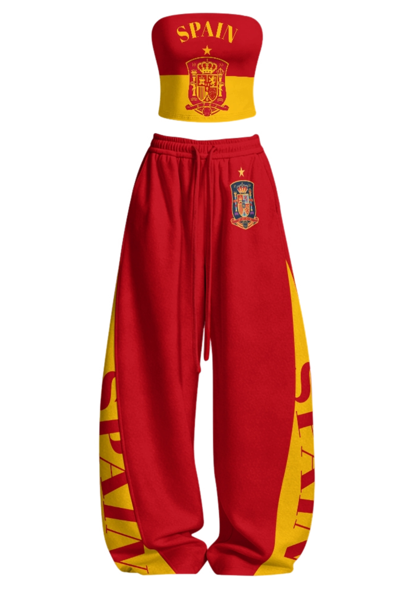 [Copy][Copy][Copy][Copy]Colombia Tight Casual Camisole Tops & Elasticated Trousers Two-Piece Set
