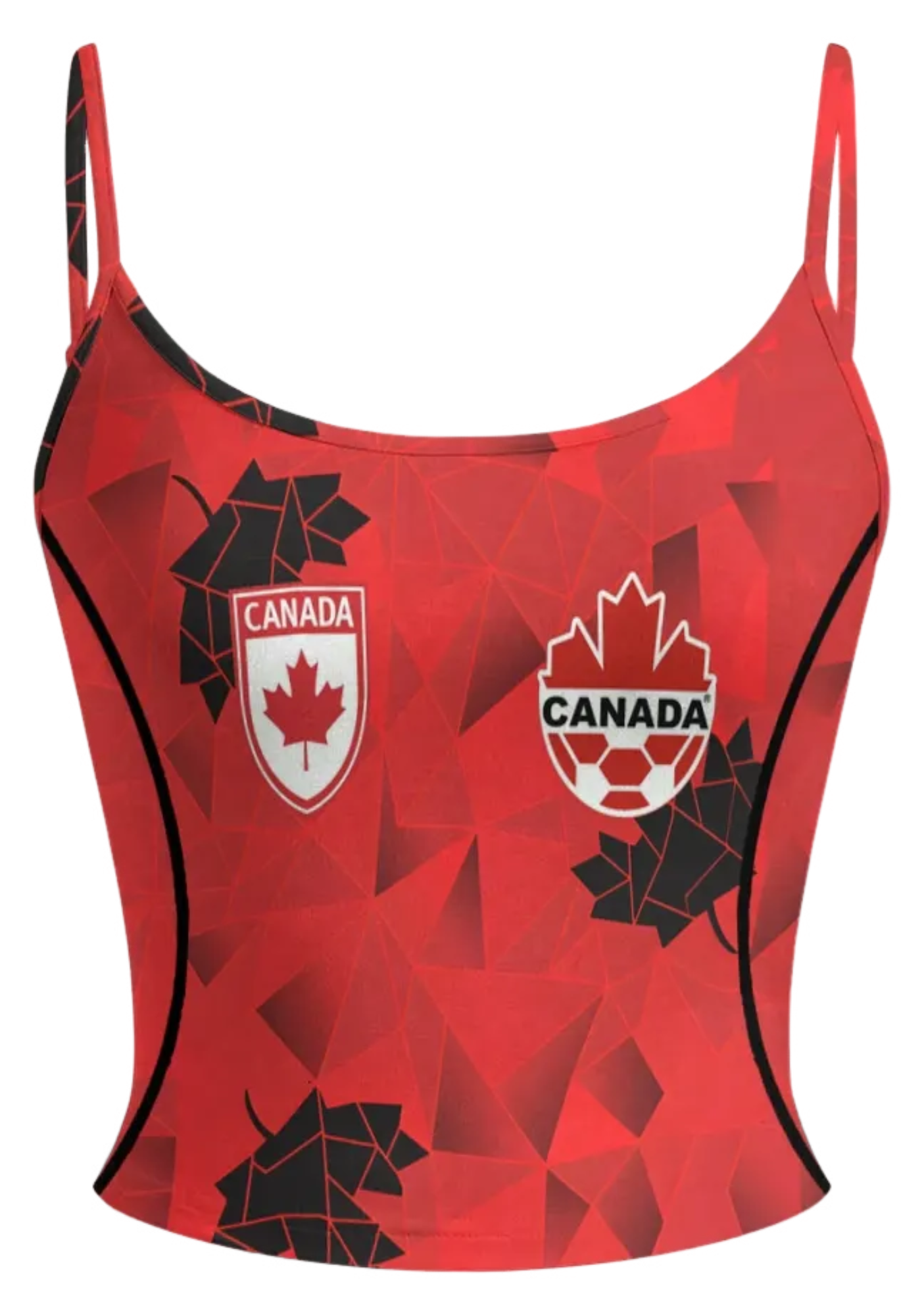 Canada Maple Leaf Tops & Elasticated Trousers Two-Piece Set
