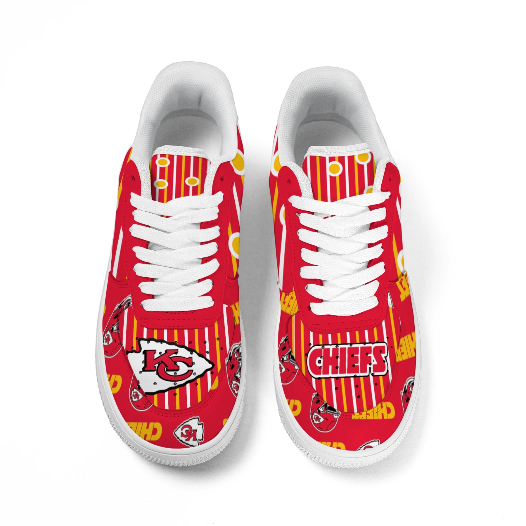 [Copy]Chief Inspired Football Helmet Low Top Sneakers