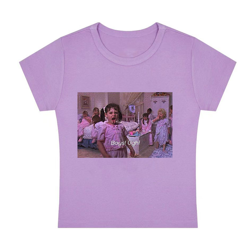 Boys Ugh Y2K Baby Tee