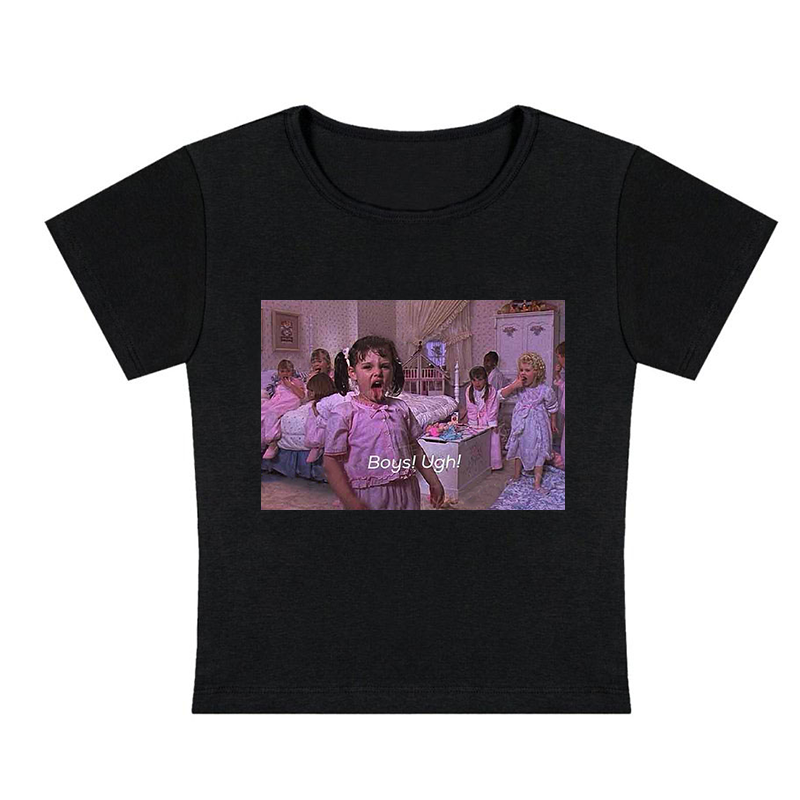 Boys Ugh Y2K Baby Tee