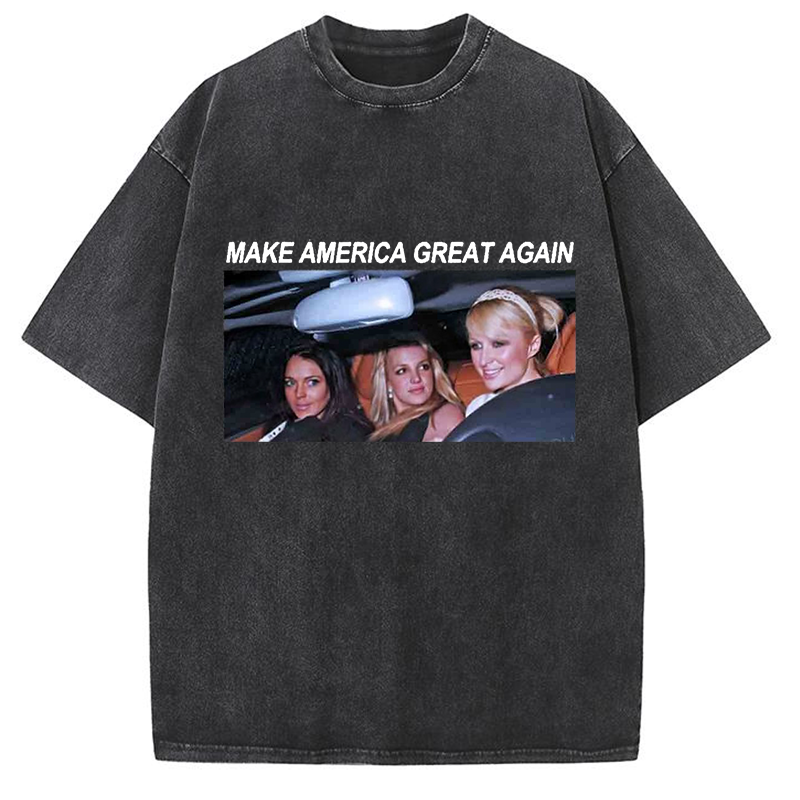 Make America Great Again Y2K Washed Tee