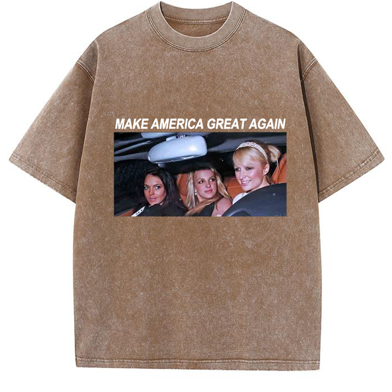Make America Great Again Y2K Washed Tee