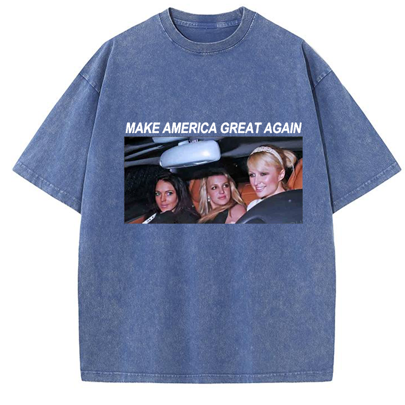 Make America Great Again Y2K Washed Tee