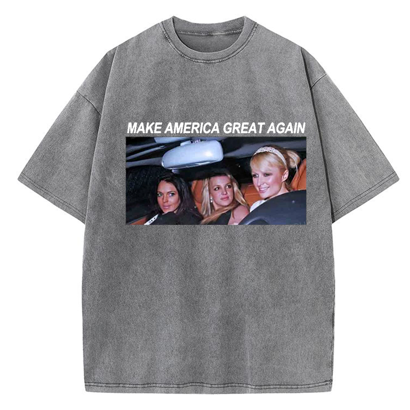 Make America Great Again Y2K Washed Tee