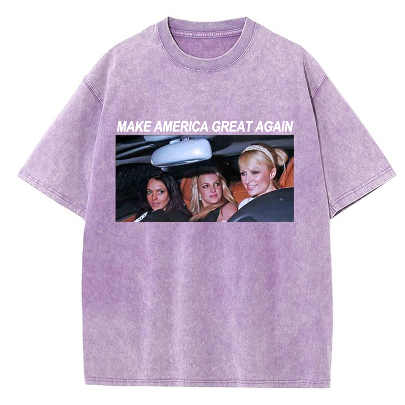 Make America Great Again Y2K Washed Tee