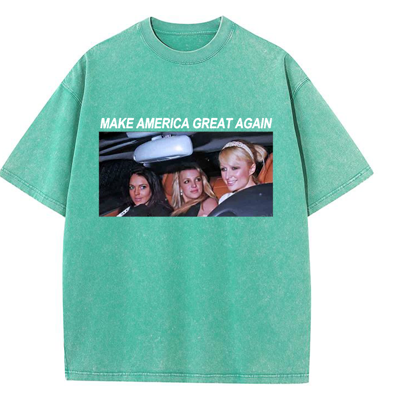 Make America Great Again Y2K Washed Tee