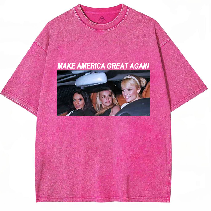 Make America Great Again Y2K Washed Tee