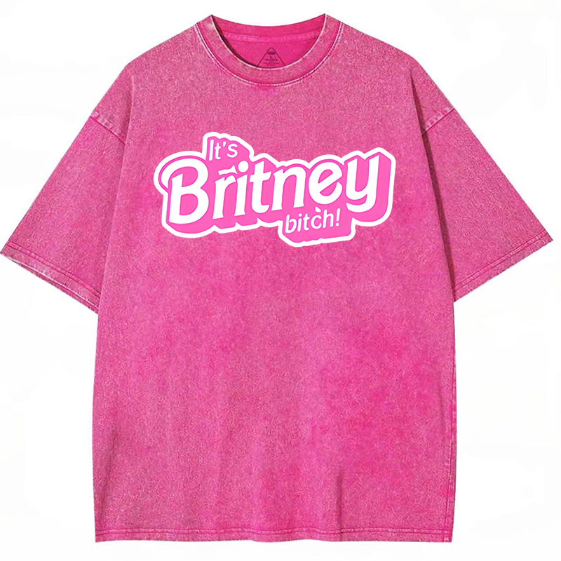 It's Britney Bitch Y2K Washed Tee