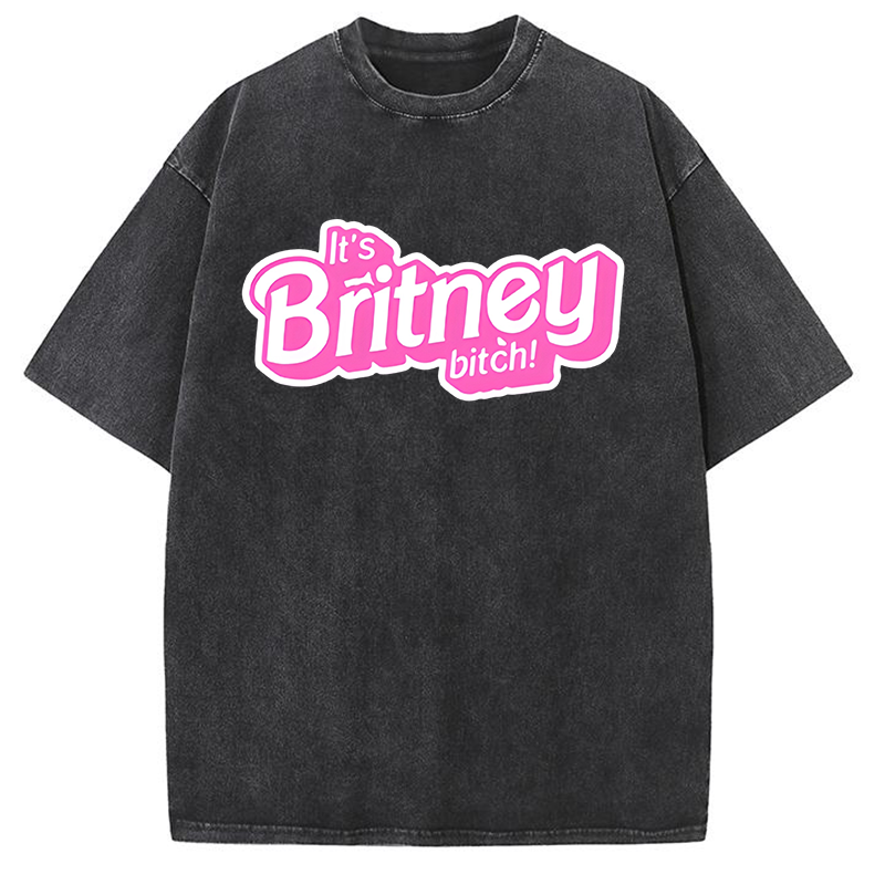 It's Britney Bitch Y2K Washed Tee