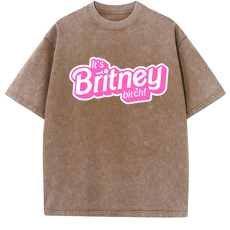 It's Britney Bitch Y2K Washed Tee