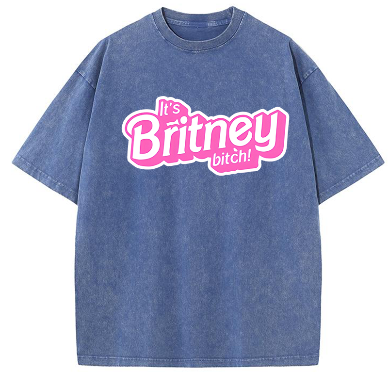 It's Britney Bitch Y2K Washed Tee