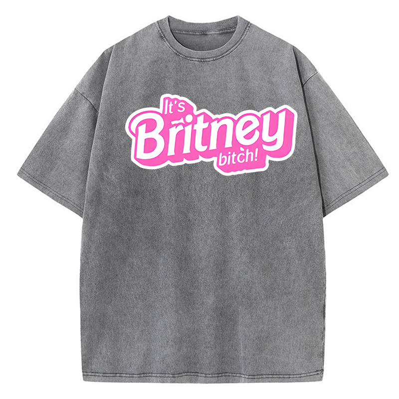 It's Britney Bitch Y2K Washed Tee