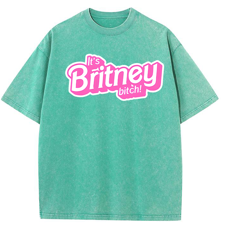 It's Britney Bitch Y2K Washed Tee