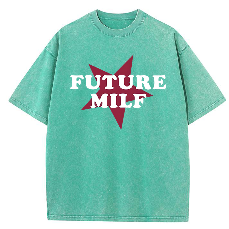 Future Milf Y2K Washed Tee