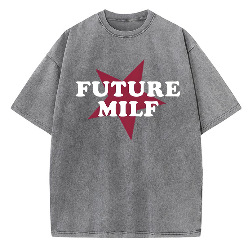 Future Milf Y2K Washed Tee