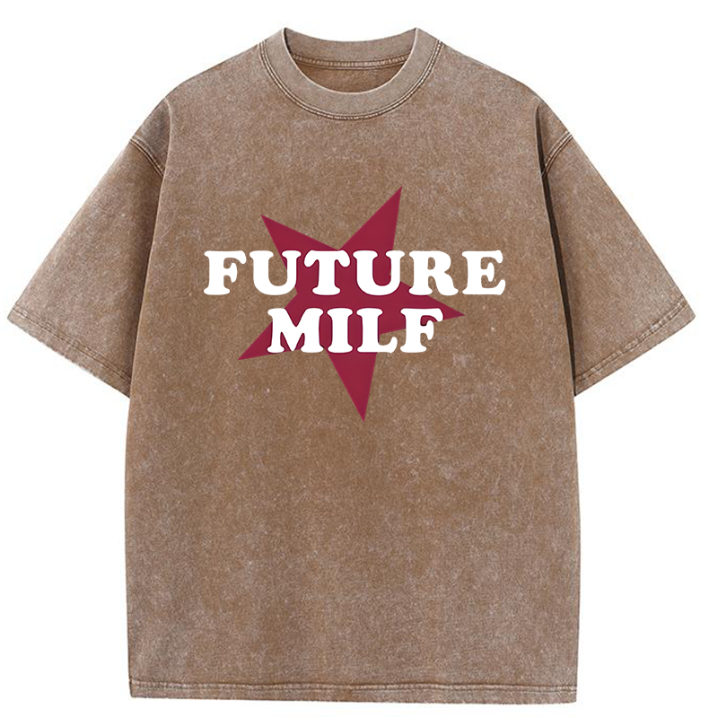 Future Milf Y2K Washed Tee