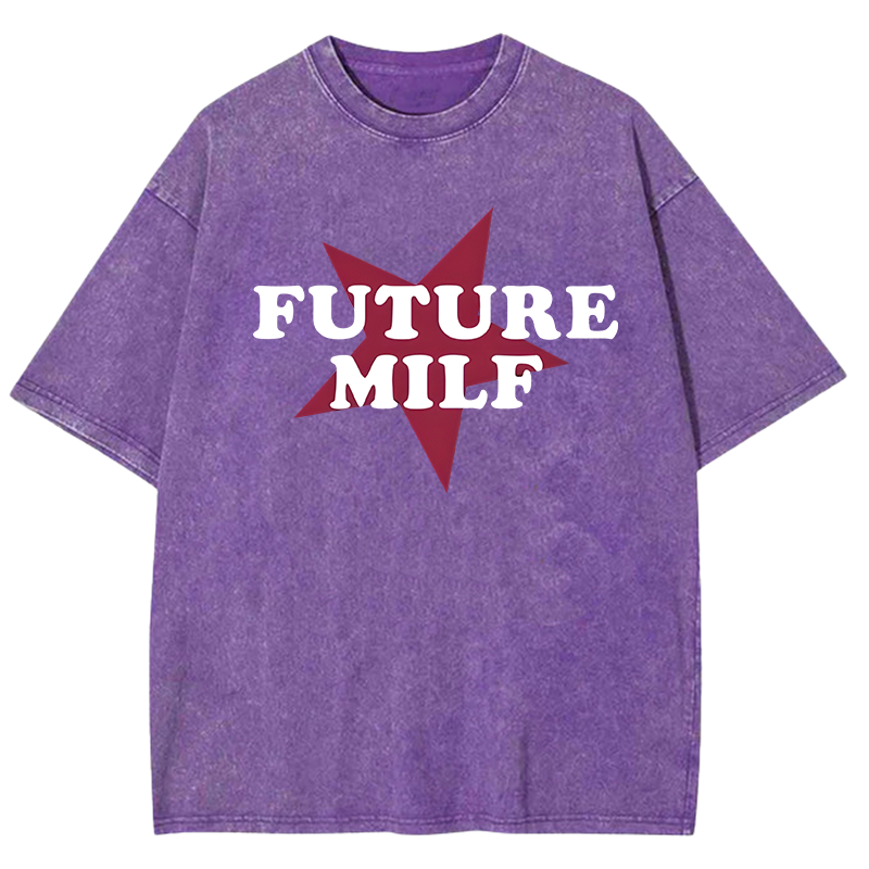 Future Milf Y2K Washed Tee