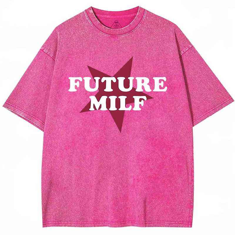 Future Milf Y2K Washed Tee