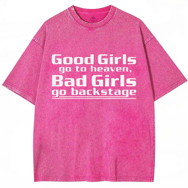 Good Girls Go to Heaven Y2K Washed Tee