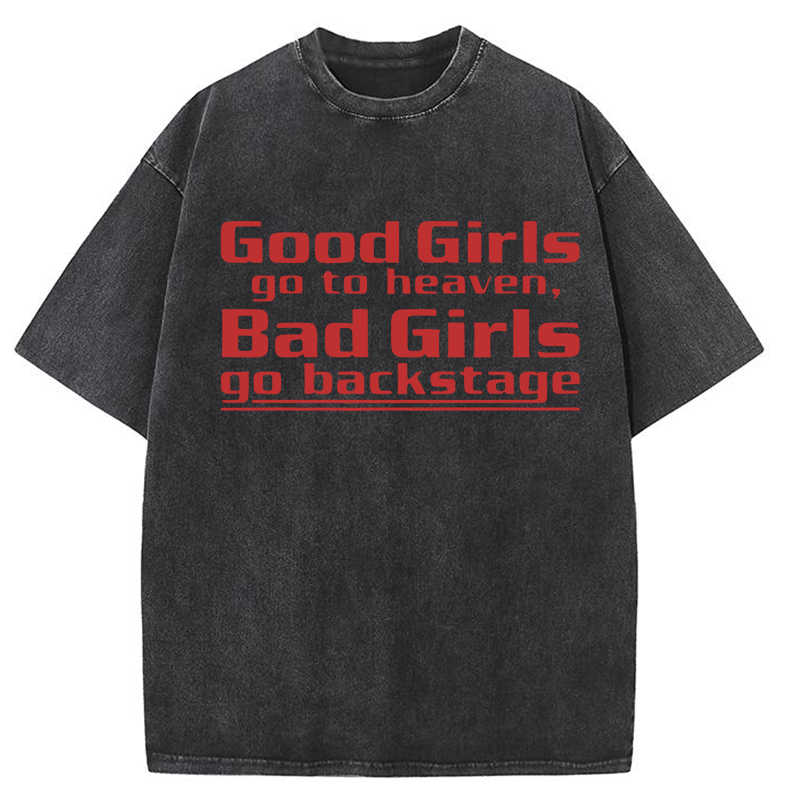 Good Girls Go to Heaven Y2K Washed Tee