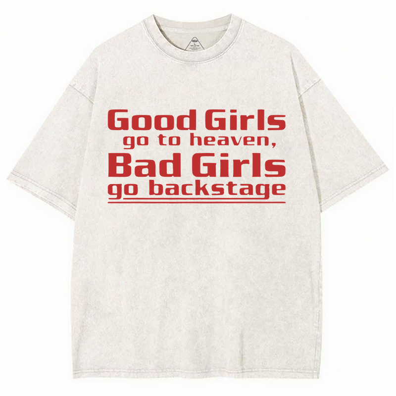 Good Girls Go to Heaven Y2K Washed Tee