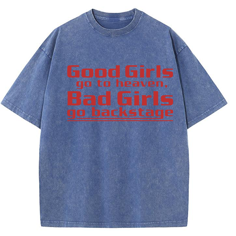 Good Girls Go to Heaven Y2K Washed Tee