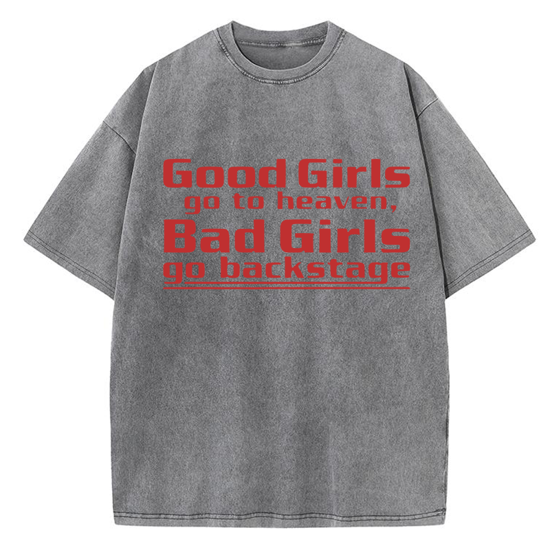 Good Girls Go to Heaven Y2K Washed Tee