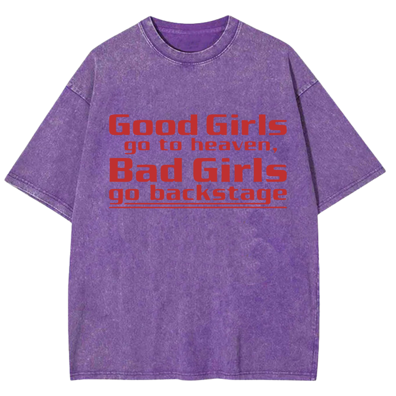 Good Girls Go to Heaven Y2K Washed Tee