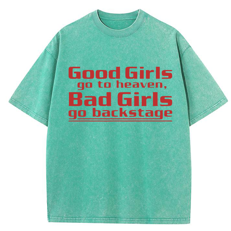 Good Girls Go to Heaven Y2K Washed Tee