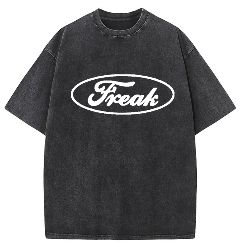 Oval Freak Y2K Washed Tee