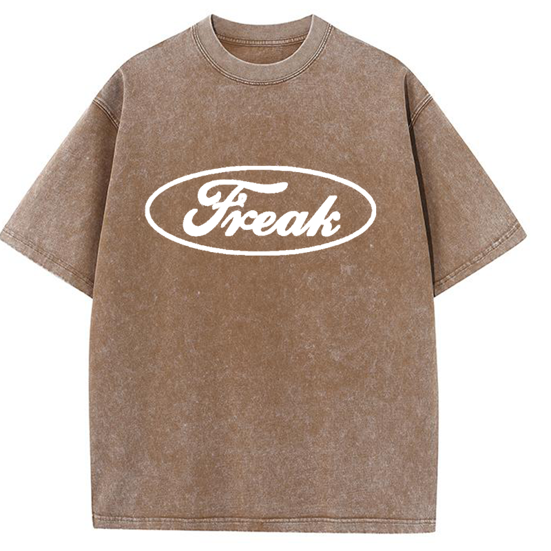 Oval Freak Y2K Washed Tee
