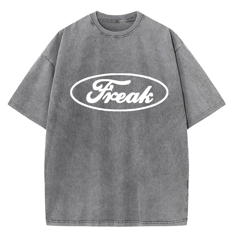 Oval Freak Y2K Washed Tee