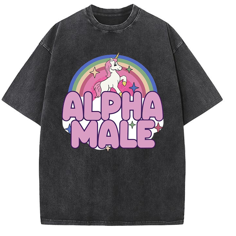 Alpha Male Y2K Washed Tee