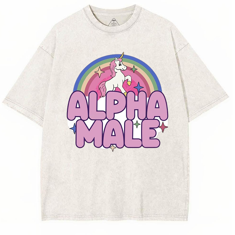 Alpha Male Y2K Washed Tee