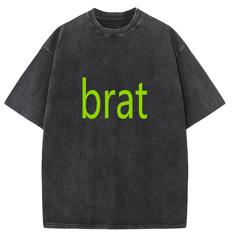 Green Brat Y2K Washed Tee